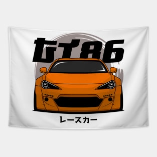 Orange GT 86 Front Tapestry