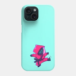 triangle soldier sticker Phone Case