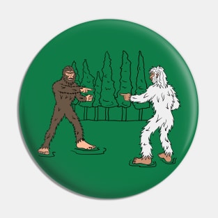 Yeti V/S Sasquatch Pin