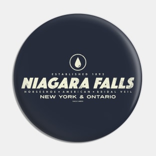 Niagara Falls New York - Water Drop Pin