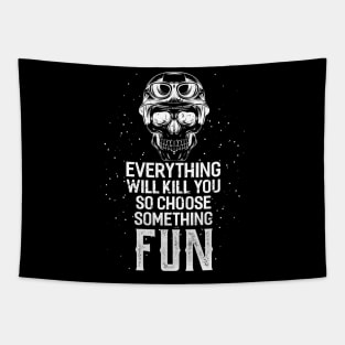 Skull Fun Tapestry