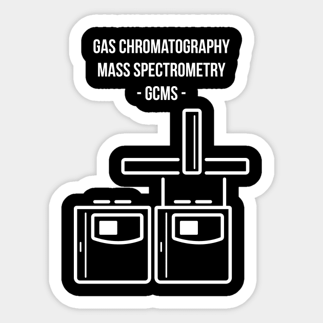 Gas Chromatography Mass Spectrometry GCSM - Chromatography - Sticker