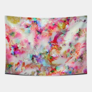 Daydream pink haze - Pink abstract painting. Elegant and chic, feminine style. Tapestry