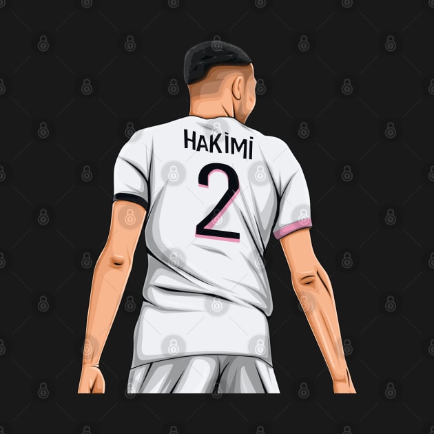 Achraf Hakimi by Aldduardo