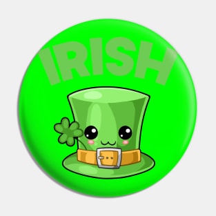 St Patricks Day Irish Kawaii Cute Hat Pin