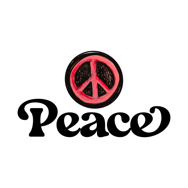 Peace Sign Symbol by bubbsnugg