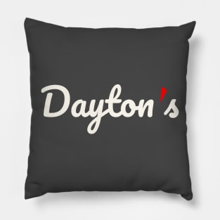 Dayton's Pillow