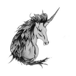 horned horse art T-Shirt