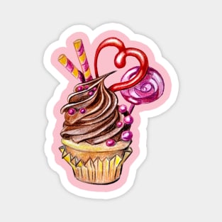 delicious cupcake Magnet