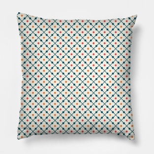 Retro Funky Style Modern Pattern Pillow