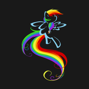 Flowing Rainbow T-Shirt