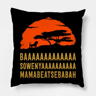 Lion King Opening Scene Pillow