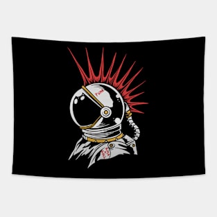 Punk Rock Astronaut // Retro Spaceman Rock 'n Roll Tapestry