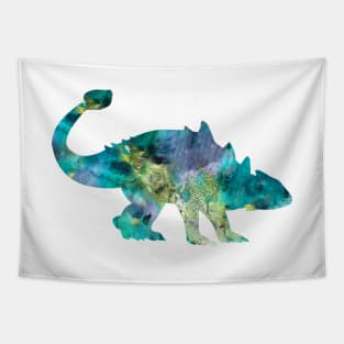 Ankylosaurus Watercolor Painting 2 Tapestry