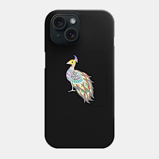 ecopop peacock queen in royal pattern art Phone Case