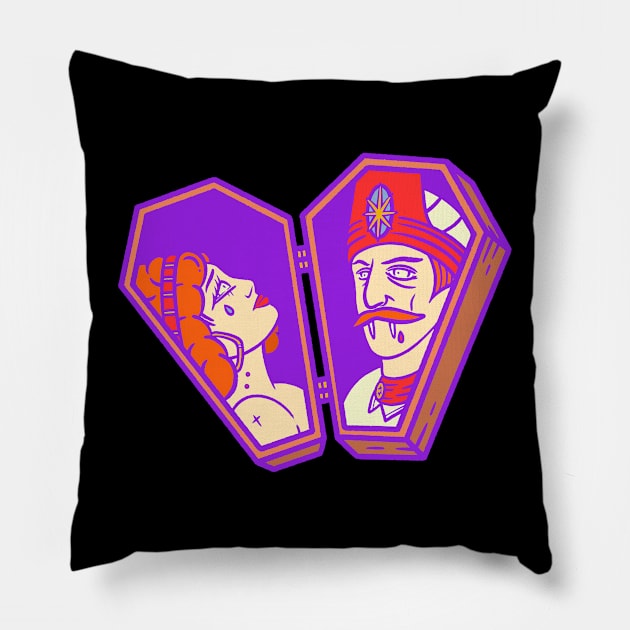 Underground Lovers Pillow by _twrecks_