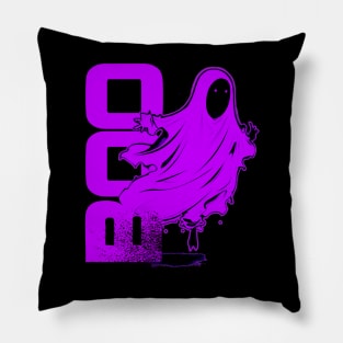 Ghost Of Disapproval - Purple Clean Pillow