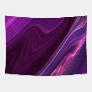 Abstract Purple Liquid 4 Tapestry