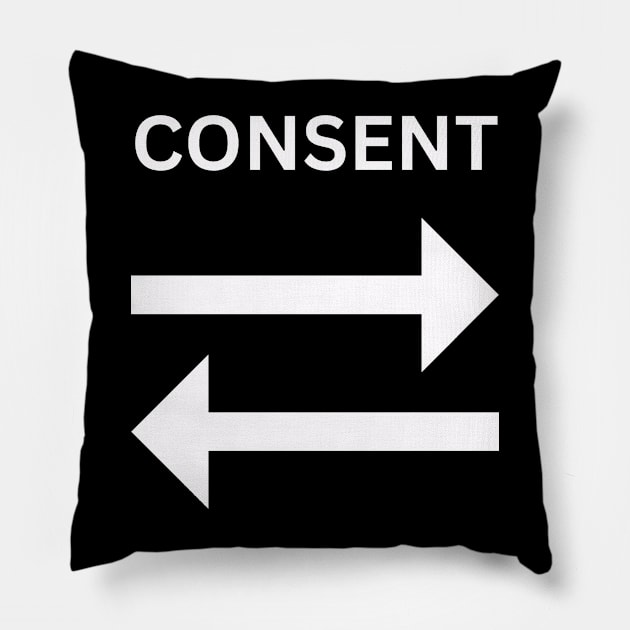 CONSENT Pillow by C-ommando