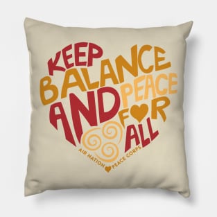 Air Nation Peace Corps Pillow