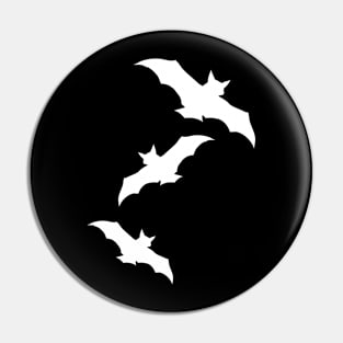 Halloween bats pattern Pin