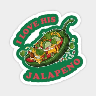 I love his jalapeno Magnet