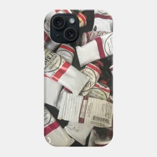 Red oil paint Phone Case