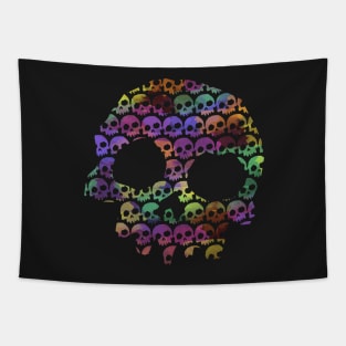 Rainbow Skullz Tapestry