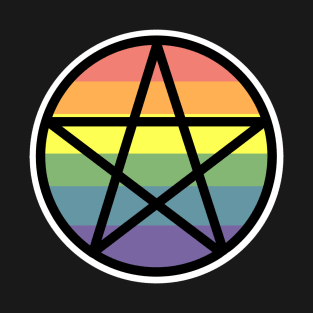 Rainbow Pentagram T-Shirt