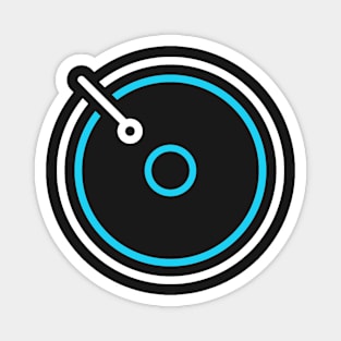 Vinyl Record Icon Magnet