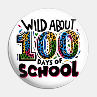 wild about 100 days of school Pin