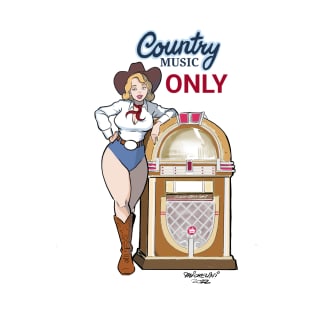 COUNTRY MUSIC ONLY T-Shirt