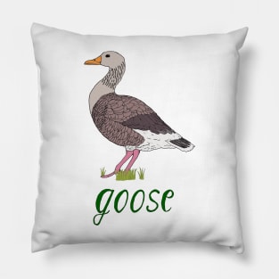 Greylag Goose Pillow