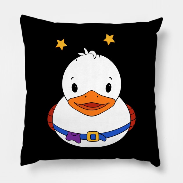 Rainbow Brite Twink Sprite Rubber Duck Pillow by Alisha Ober Designs