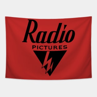 1931 Radio Pictures logo design Tapestry