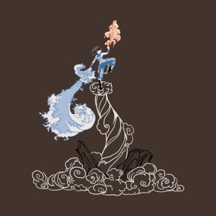 The Legend of Korra - brown background T-Shirt