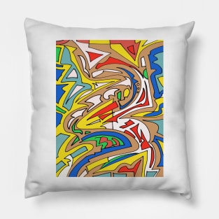 Geometric flow Pillow