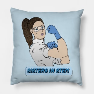 Sisters in STEM Pillow