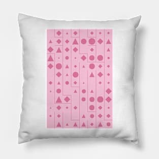 Gift for Valentines Day - Geometric Pattern - Shapes #11 Pillow