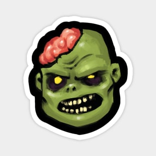 Zombie head Magnet