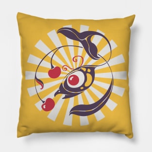 Fish with cherry Pillow