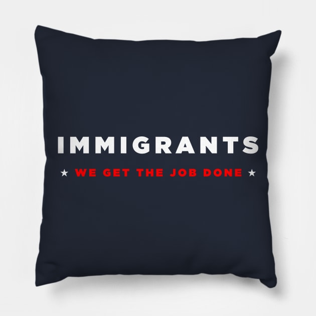 Immigrants Pillow by Migs