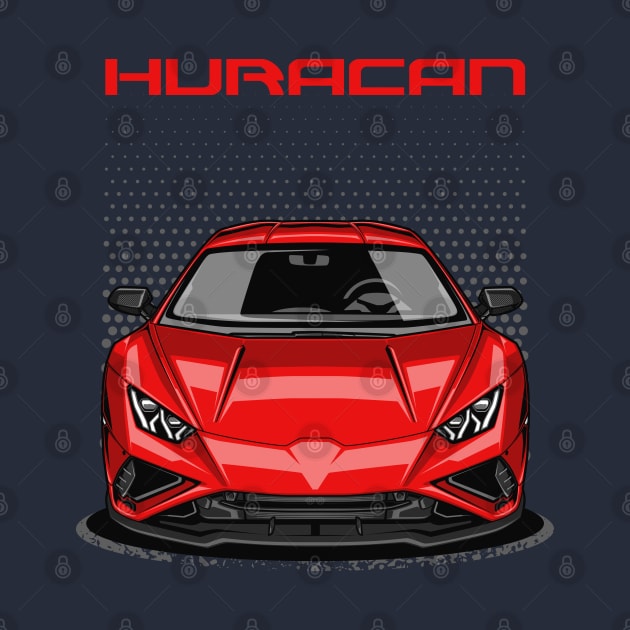 Huracan LP610-4 (Rosso Diablo) by Jiooji Project