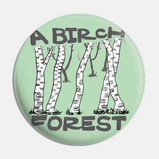 a birch forest Pin