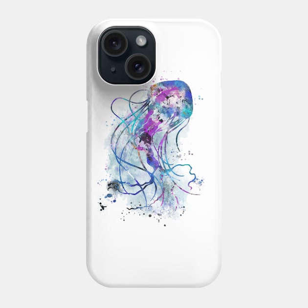 Jellyfish Phone Case by RosaliArt