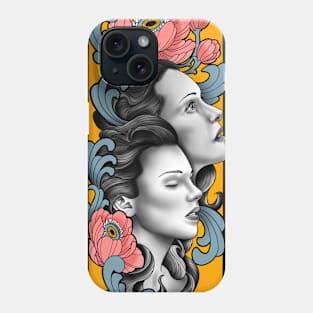 Flower girls yellow Phone Case