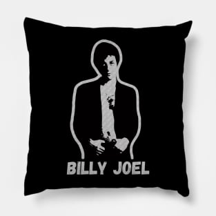Billy joel vintage Pillow