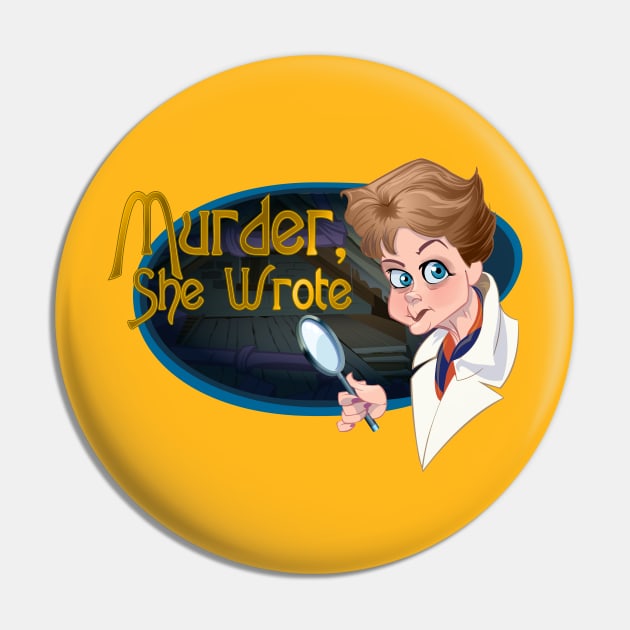 Murder, She Wrote Pin by Dan Almanzar / Wonka1701