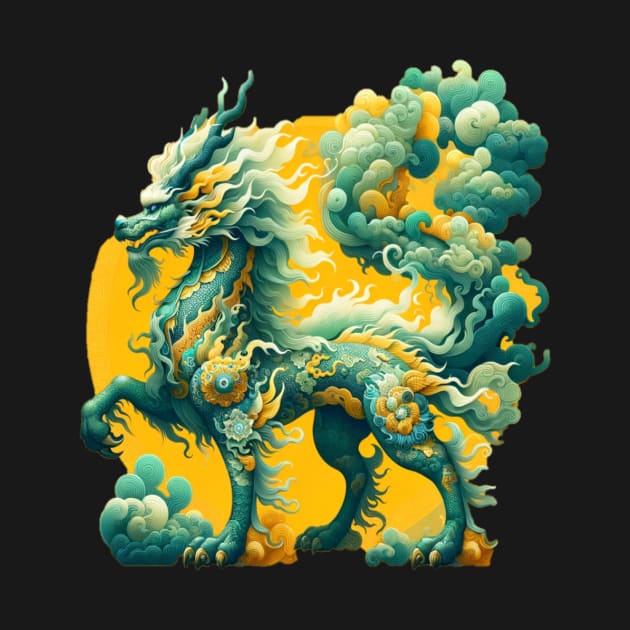 Chinese Qilin by edtuer