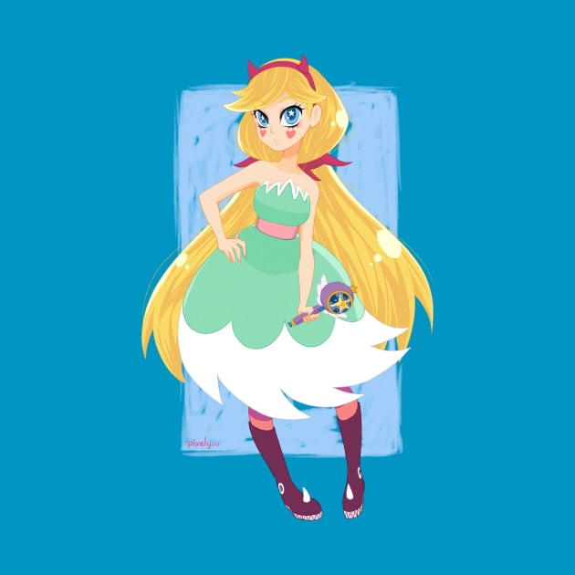 Star Butterfly by PixelYuu